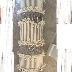 Anthropologie lumbar pillow